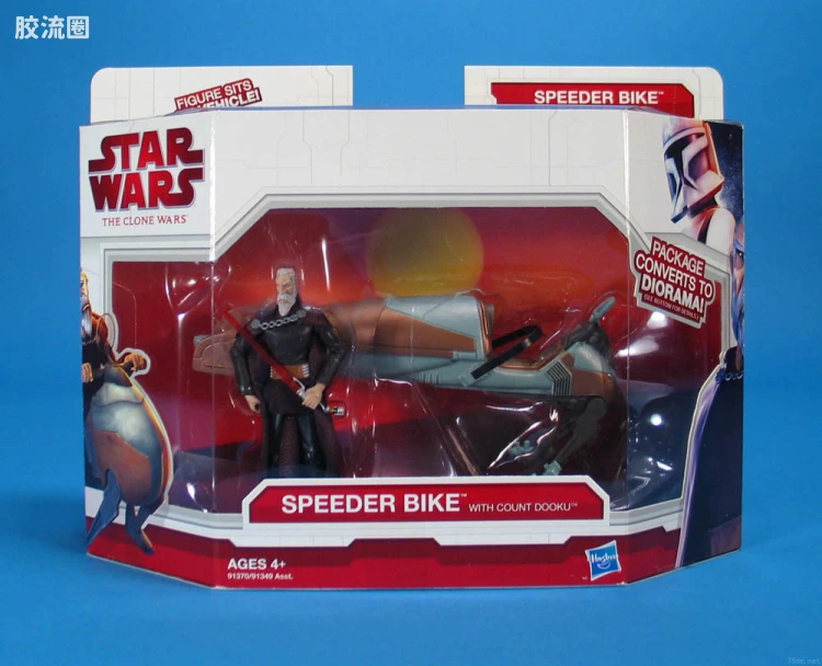 Speeder Bike with Count Dooku