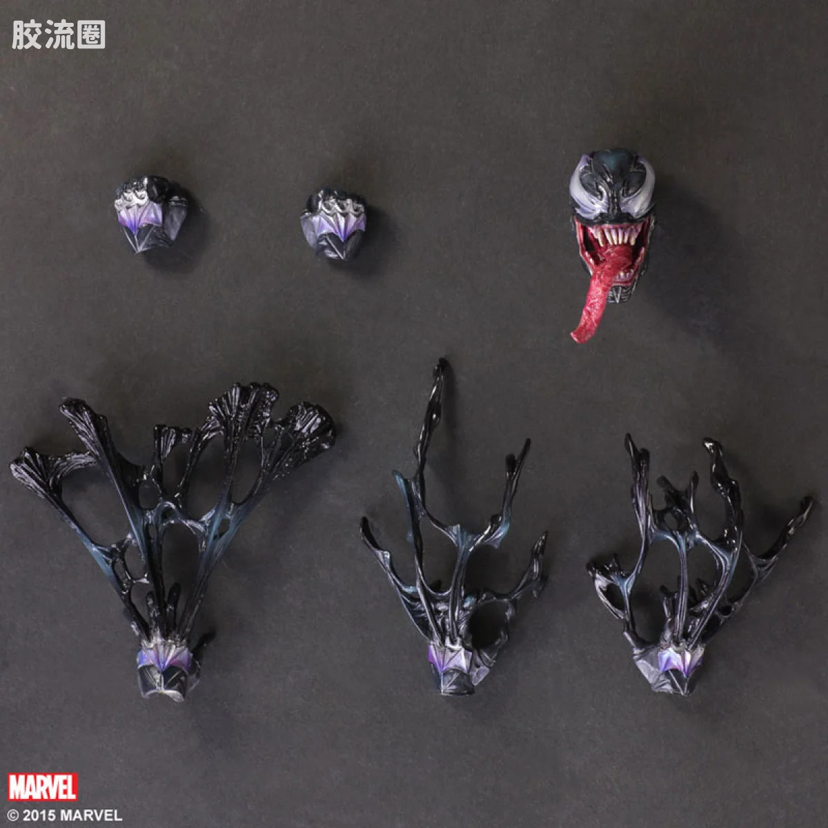 PlayArts改 Marvel 漫画系列 漫威宇宙 毒液 - 图片