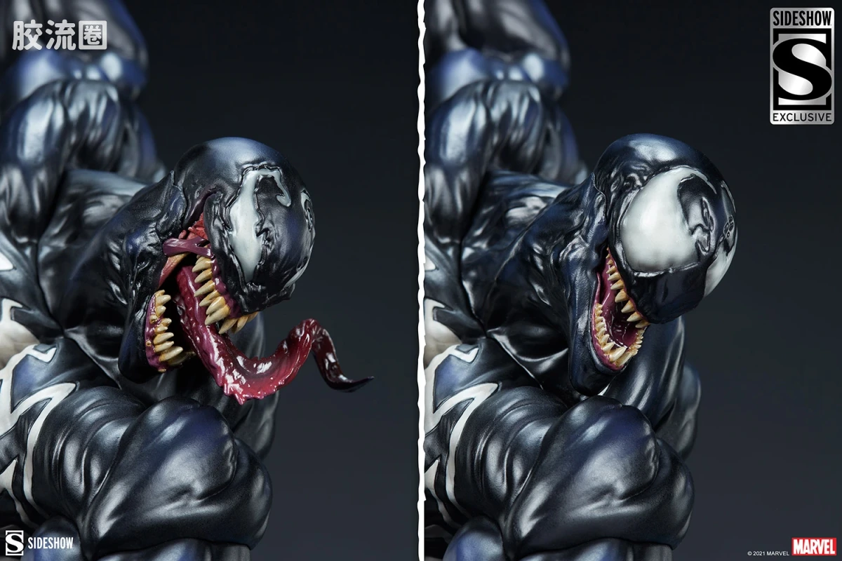 sideshow静态模型系列 Maquette Marvel 蜘蛛侠对毒液 - 图片