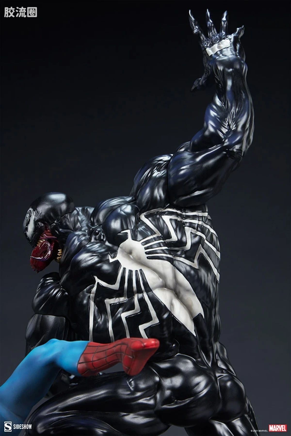 sideshow静态模型系列 Maquette Marvel 蜘蛛侠对毒液 - 图片