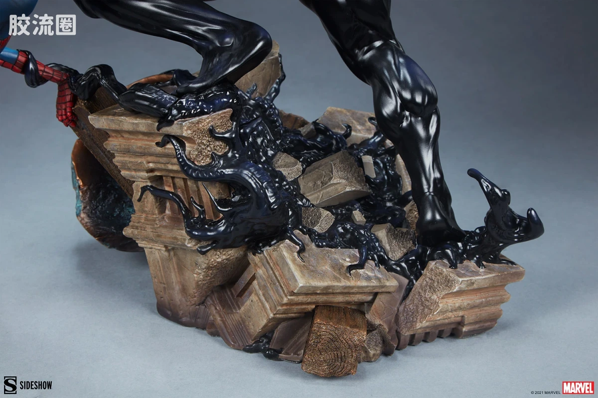sideshow静态模型系列 Maquette Marvel 蜘蛛侠对毒液 - 图片