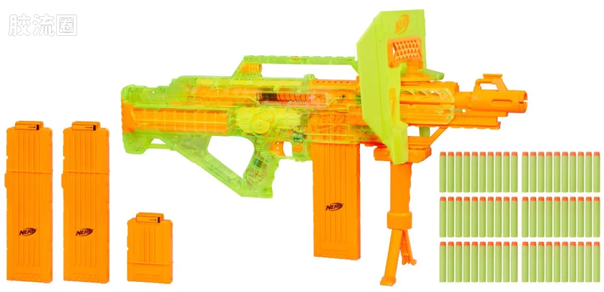 NERF N-STRIKE系列 Stampede ECS 绿透配色