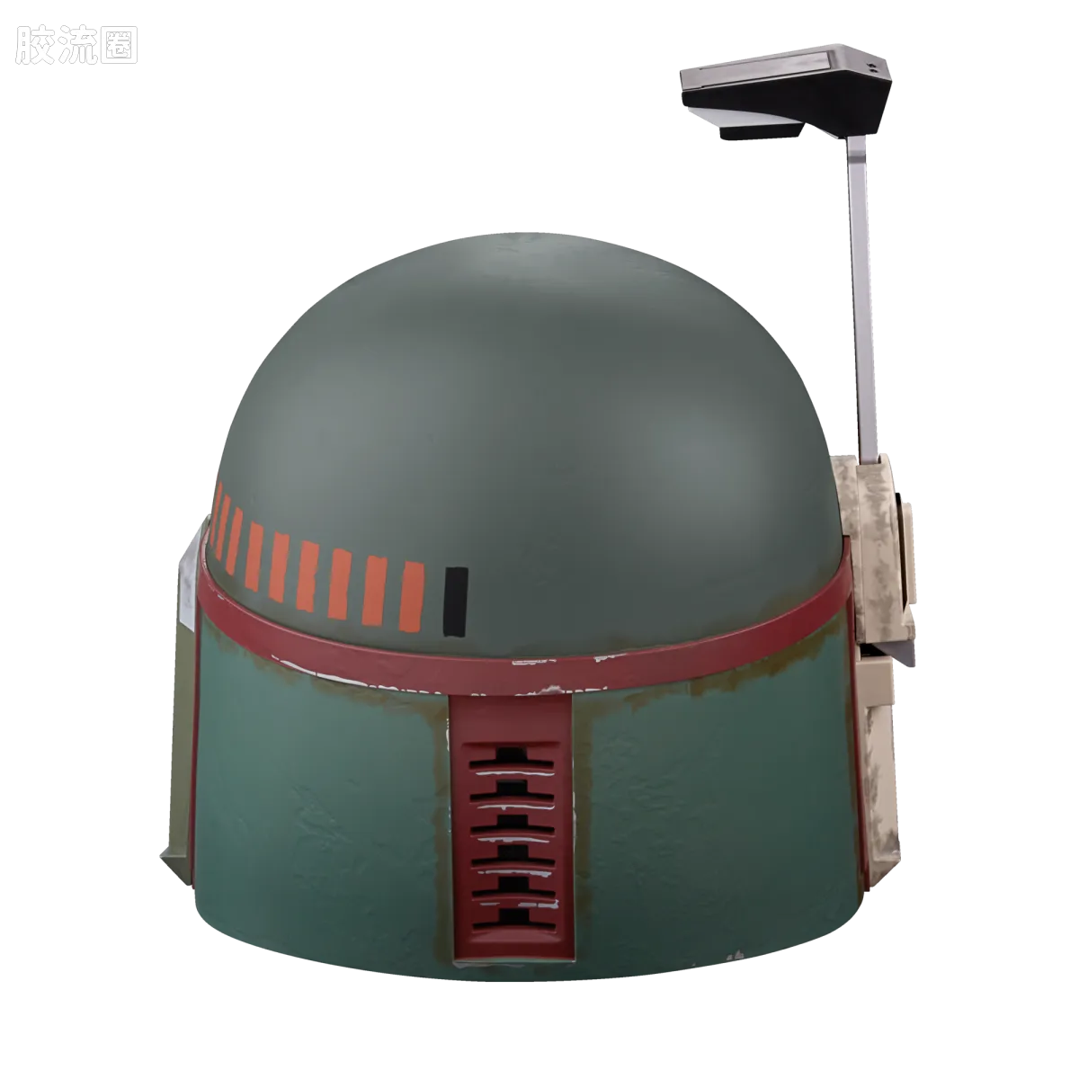星球大战 THE BLACK SERIES 1/1头盔 波巴·费特（重装甲）高级电子头盔 - 图片
