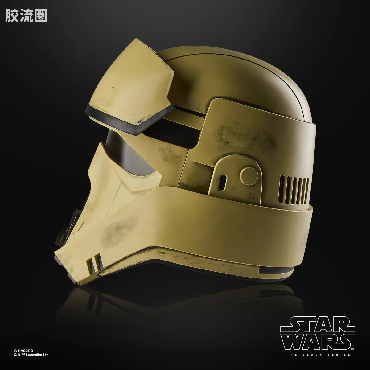 星球大战 THE BLACK SERIES 1/1头盔 岸防士兵 电子头盔 - 图片