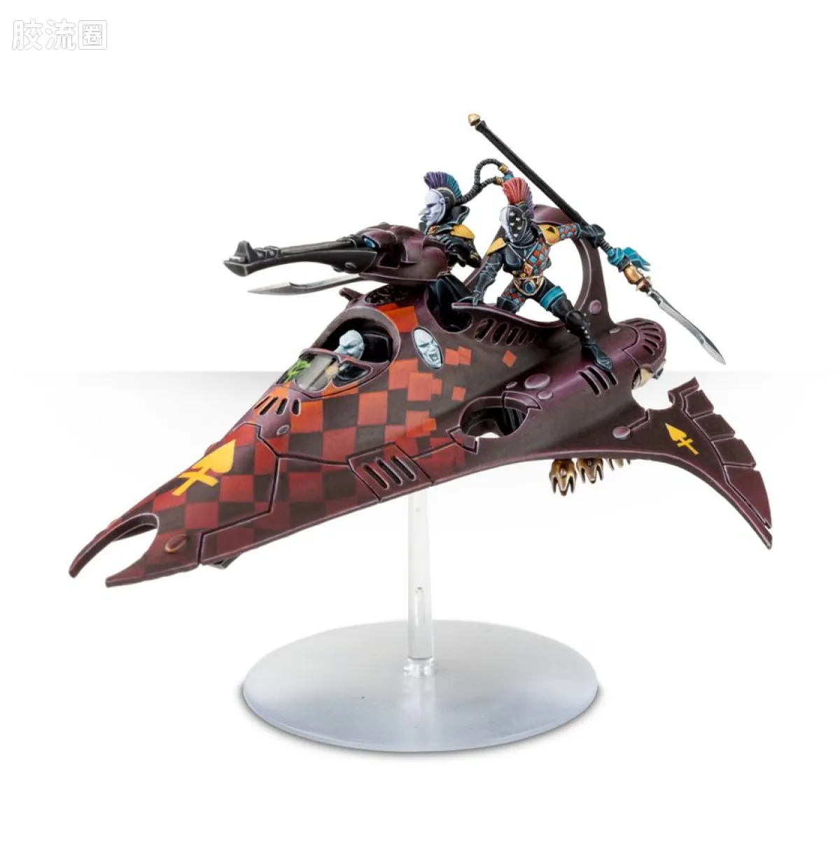 战锤40K Harlequin 丑角 7版 织星者飞艇 - 图片