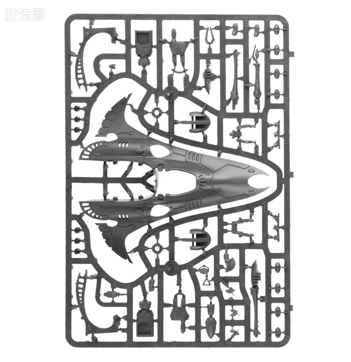 战锤40K Harlequin 丑角 7版 织星者飞艇 - 图片