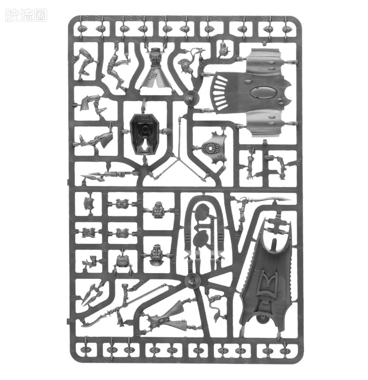 战锤40K Harlequin 丑角 7版 织星者飞艇 - 图片