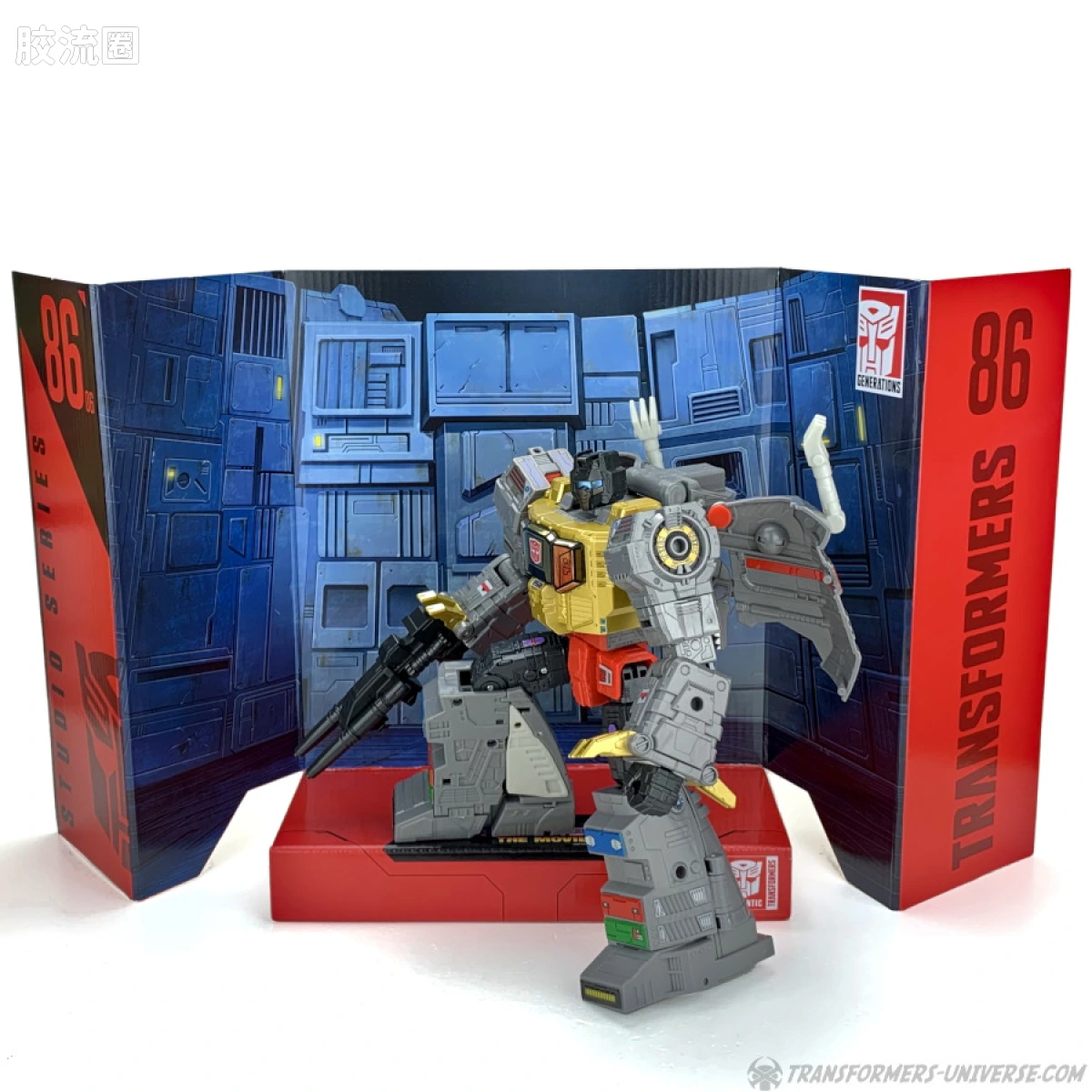 变形金刚SS 工作室系列 美版 86大电影 L级 钢锁&转轮 repack - 图片