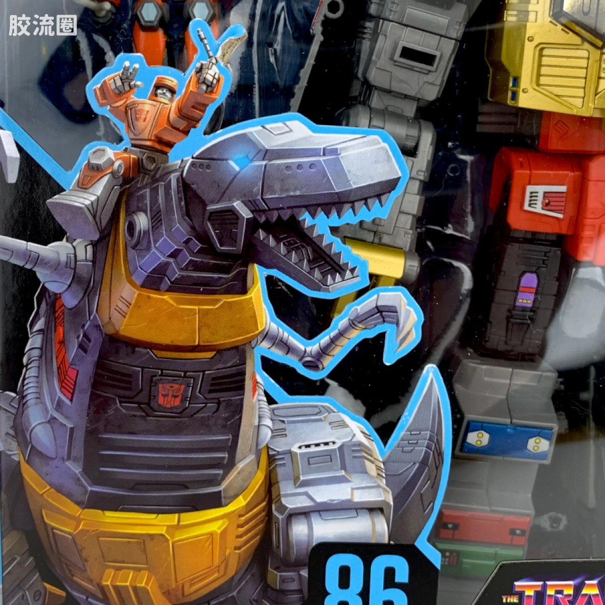 变形金刚SS 工作室系列 美版 86大电影 L级 钢锁&转轮 repack - 图片