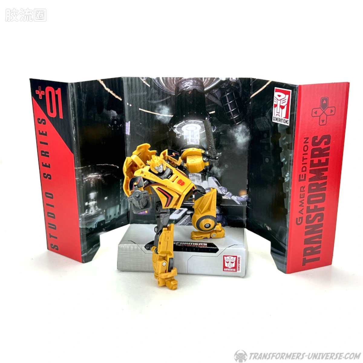 变形金刚SS 工作室系列 美版 游戏玩家版 01 D级 大黄蜂（WFC） - 图片