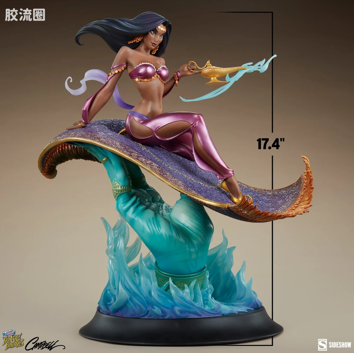 sideshow静态模型系列 Statue 苏丹娜：天方夜谭 - 图片
