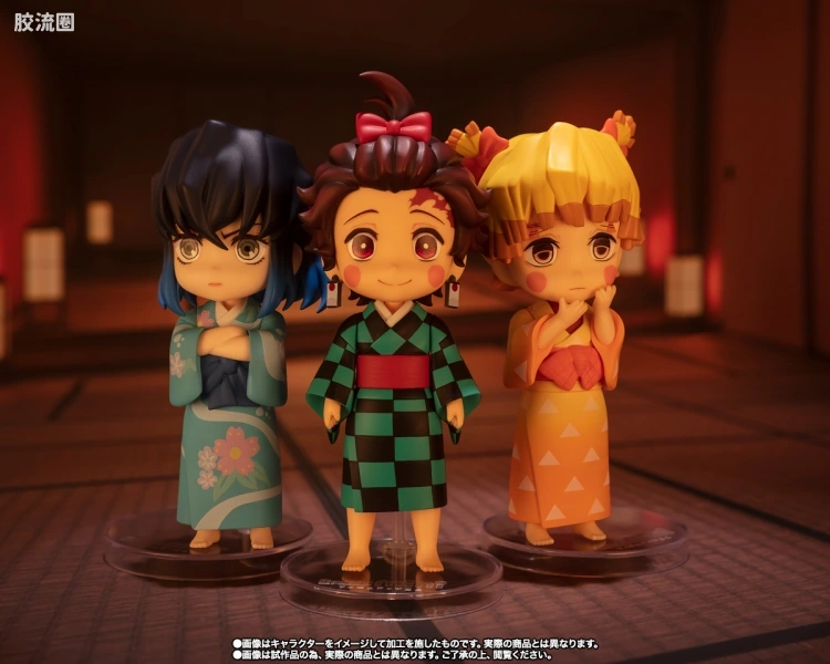 Figuarts mini 限定版 90 炭子·善子·猪子 -游郭篇套装- - 图片