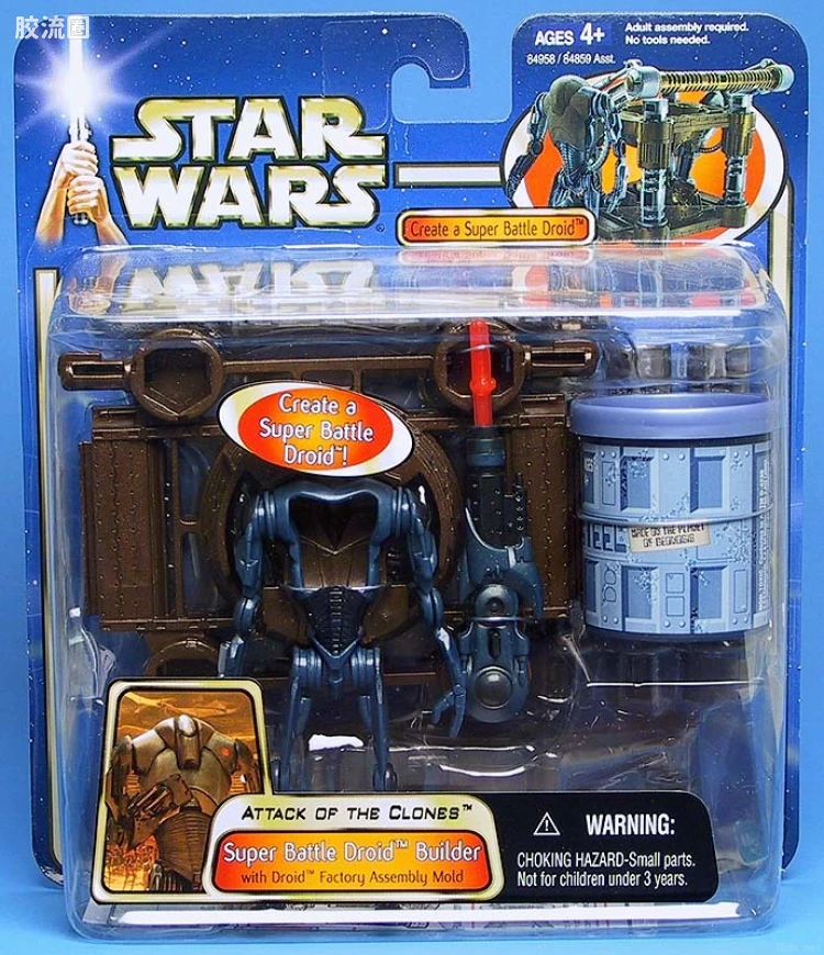 Super Battle Droid Builder with Droid Factory Assembly Mold