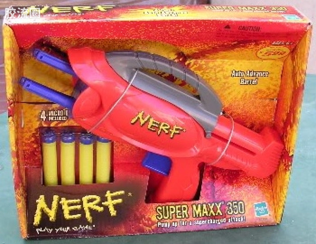 NERF先驱者 2003 SERIES SuperMAXX 350 红灰配色