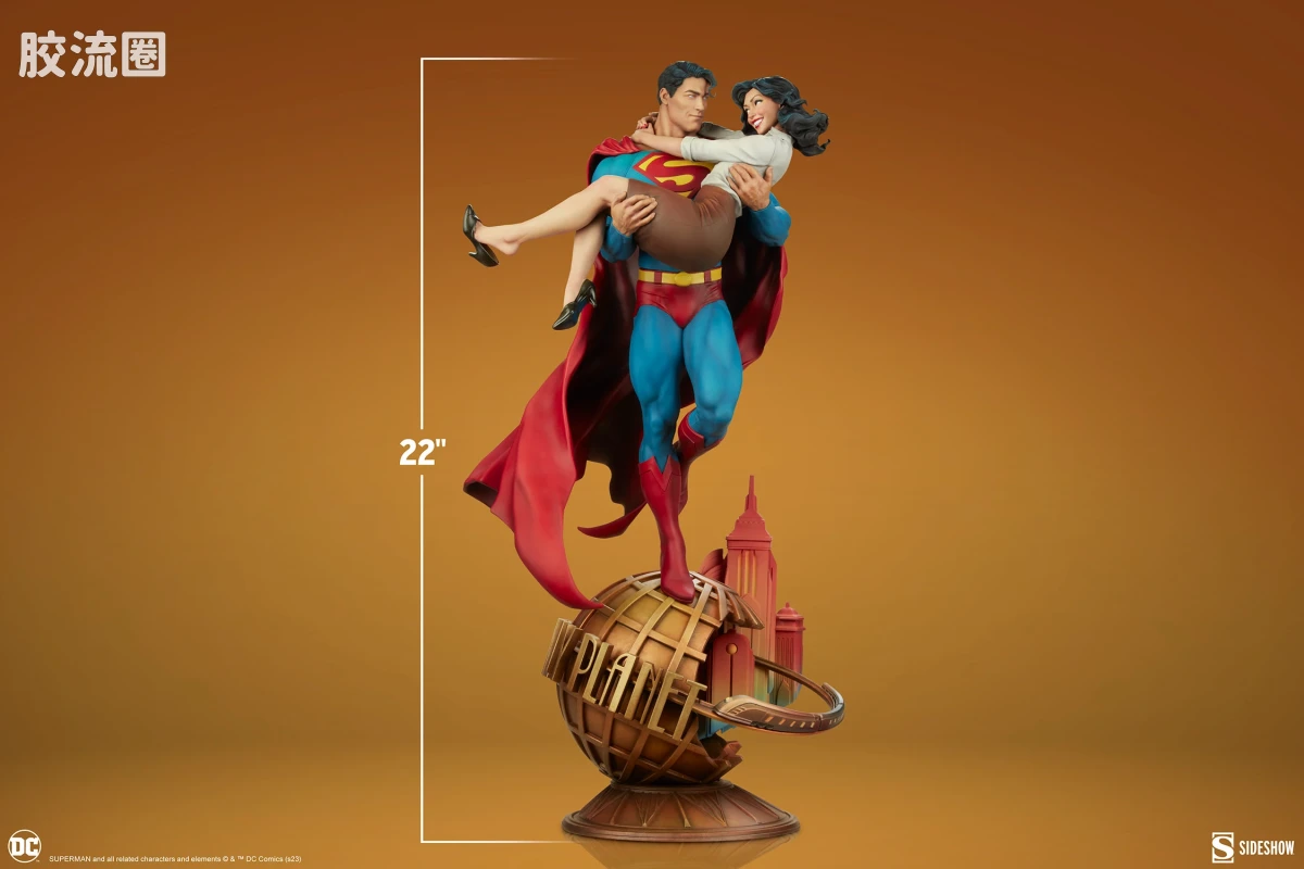 sideshow静态模型系列 Polystone Diorama 超人与露易丝·莱恩 - 图片