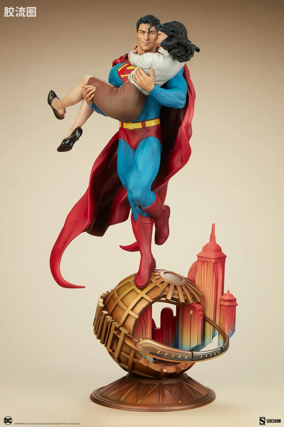 sideshow静态模型系列 Polystone Diorama 超人与露易丝·莱恩 - 图片