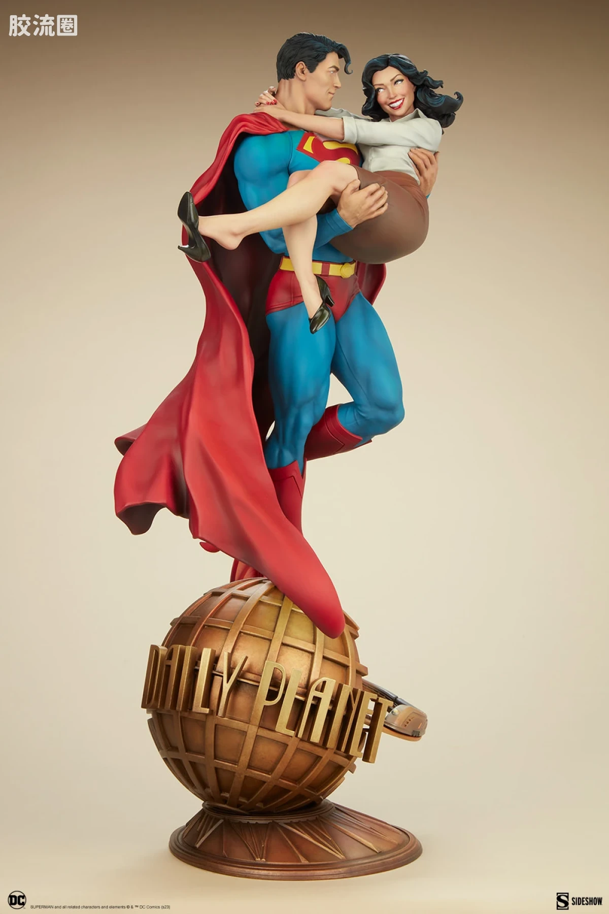 sideshow静态模型系列 Polystone Diorama 超人与露易丝·莱恩 - 图片