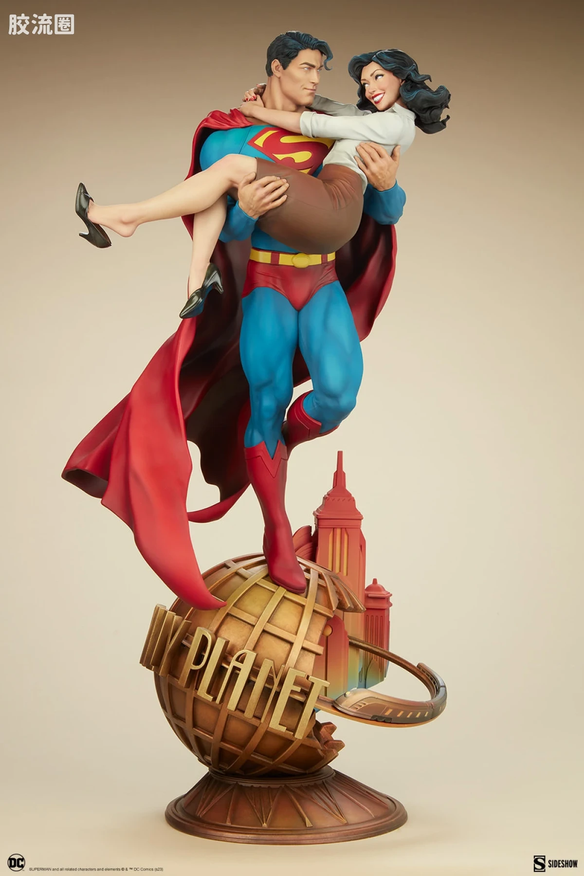 sideshow静态模型系列 Polystone Diorama 超人与露易丝·莱恩 - 图片