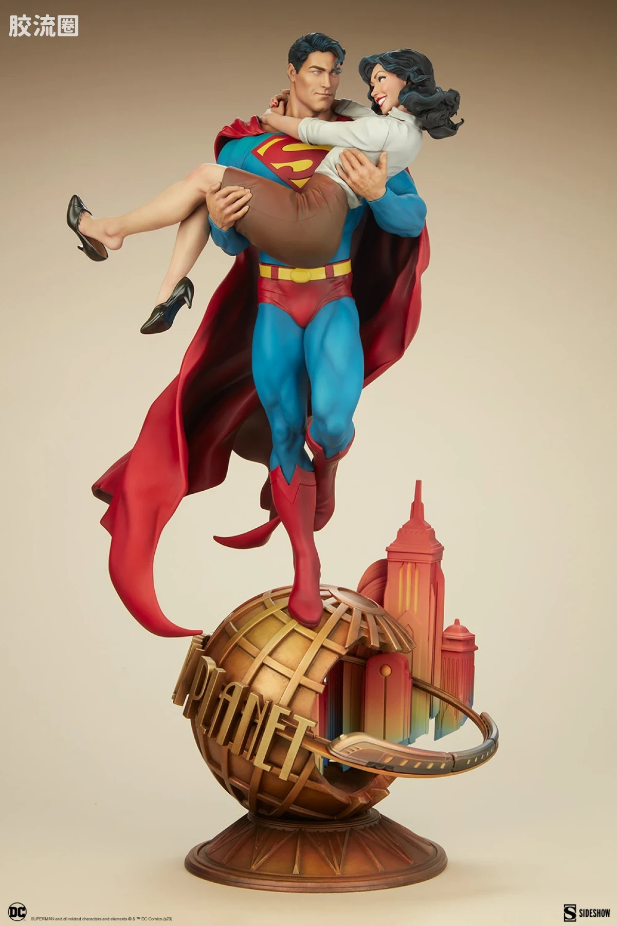 sideshow静态模型系列 Polystone Diorama 超人与露易丝·莱恩 - 图片