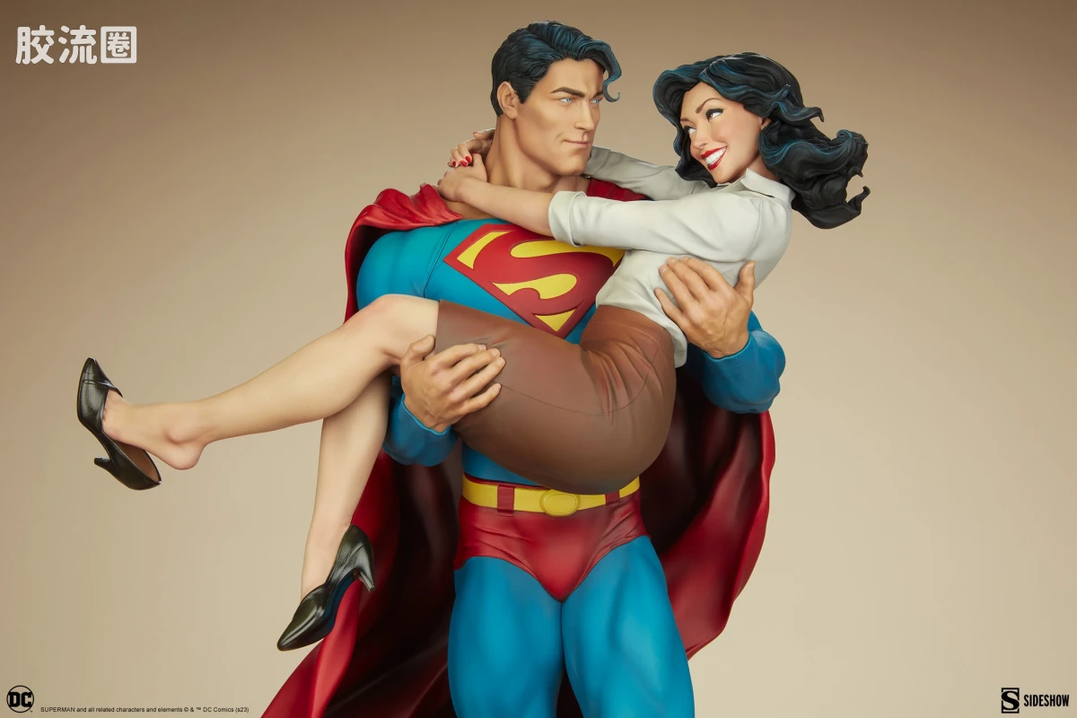 sideshow静态模型系列 Polystone Diorama 超人与露易丝·莱恩 - 图片