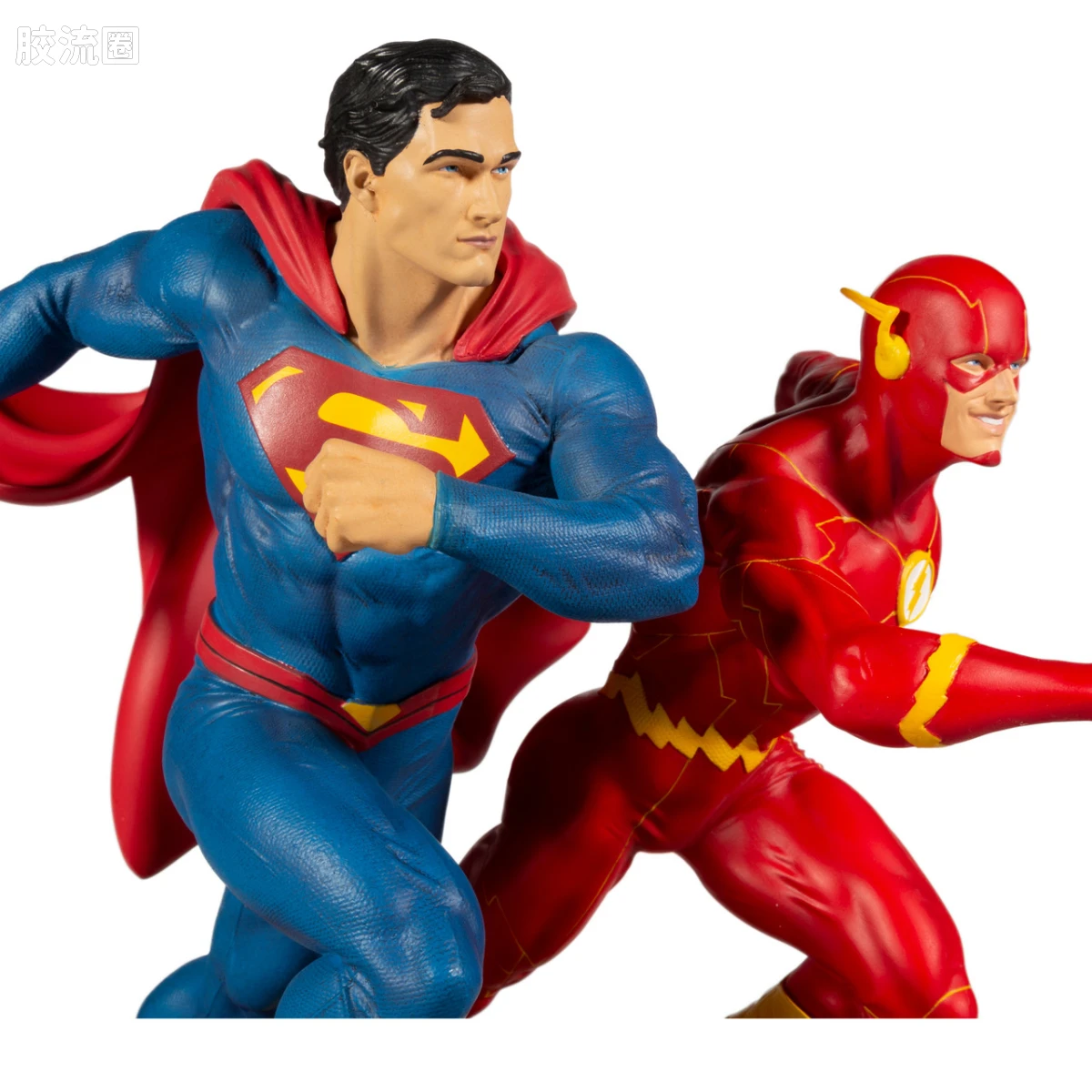 麦克法兰 DC多元宇宙/DC Direct雕像系列 DC Battle/斗争系列 漫画 超人 超人VS闪电侠 - 图片