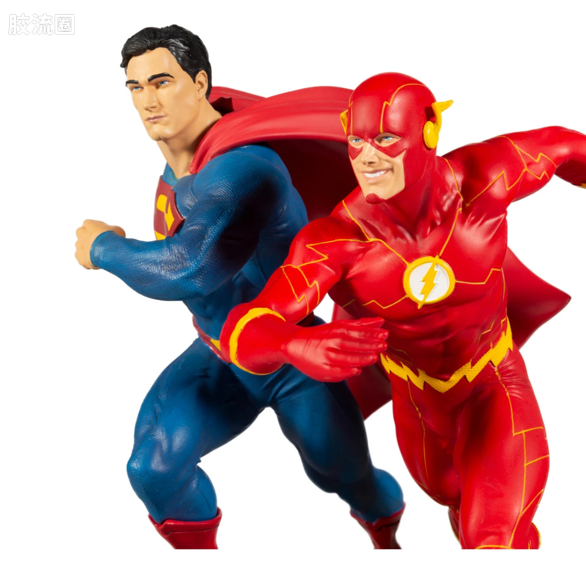 麦克法兰 DC多元宇宙/DC Direct雕像系列 DC Battle/斗争系列 漫画 超人 超人VS闪电侠 - 图片
