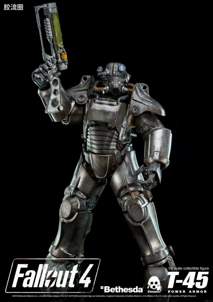 threezero机甲 辐射 T-45D动力装甲