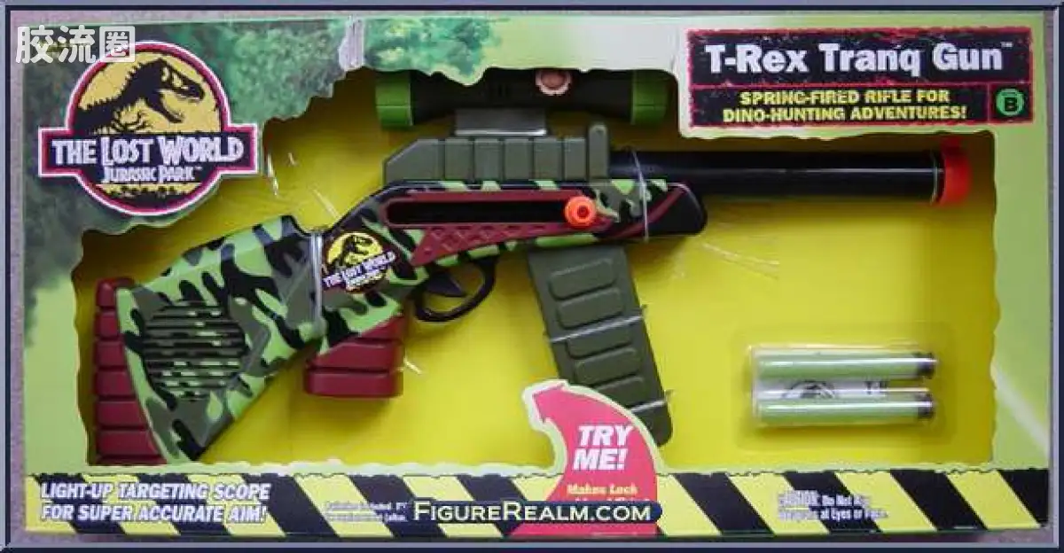 NERF联名发射器 Jurassic Park联名 T-Rex Tranq Gun