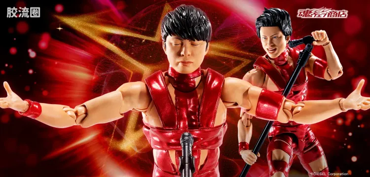 SHF 现实艺人系列 T.M.Revolution(西川贵教) RED HOT 限定版