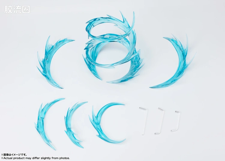 魂EFFECT 普通版 旋风特效件 蓝色Ver. for S.H.Figuarts - 图片