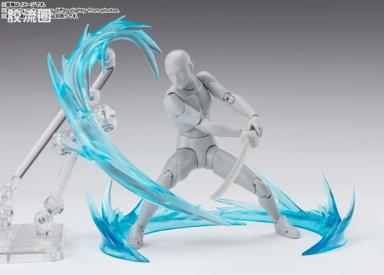 魂EFFECT 普通版 旋风特效件 蓝色Ver. for S.H.Figuarts - 图片