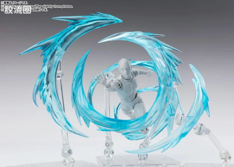 魂EFFECT 普通版 旋风特效件 蓝色Ver. for S.H.Figuarts - 图片