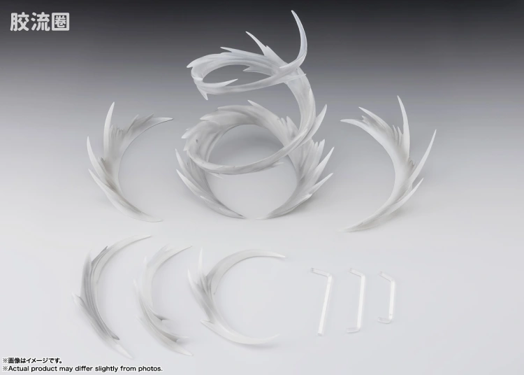 魂EFFECT 普通版 旋风特效件 白色Ver. for S.H.Figuarts - 图片