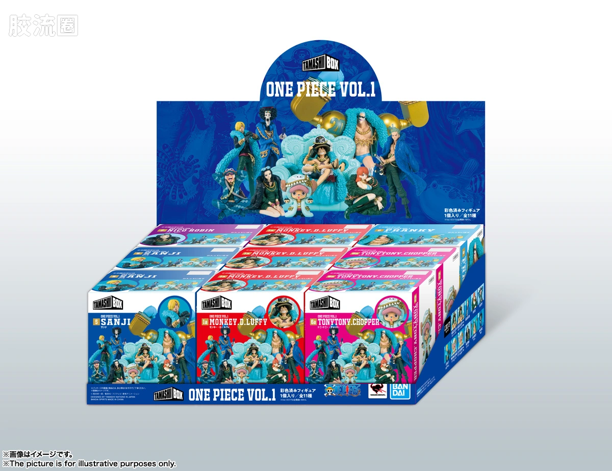 TAMASHII NATIONS BOX 普通版 ONE PIECE Vol.1 - 图片
