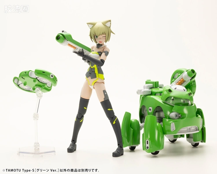 寿屋综合拼装模型系列 MARUTTOYS TAMOTU Type-S[绿色Ver.] - 图片