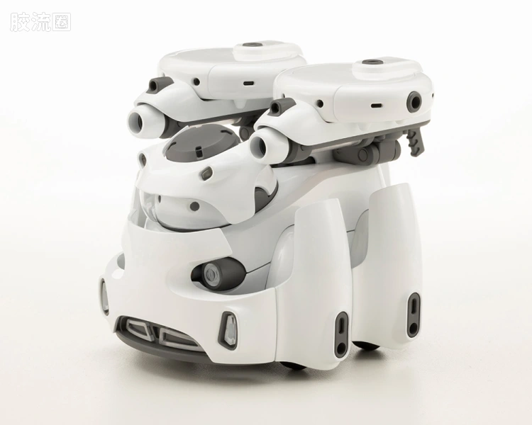 寿屋综合拼装模型系列 MARUTTOYS TAMOTU Type-S[白色Ver.] - 图片