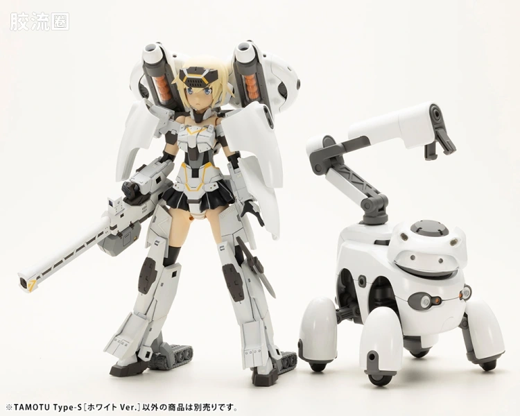 寿屋综合拼装模型系列 MARUTTOYS TAMOTU Type-S[白色Ver.] - 图片