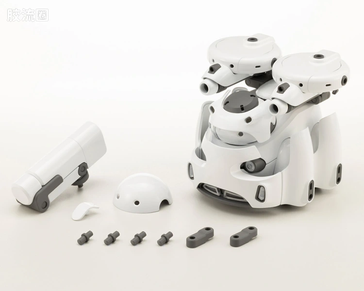寿屋综合拼装模型系列 MARUTTOYS TAMOTU Type-S[白色Ver.] - 图片