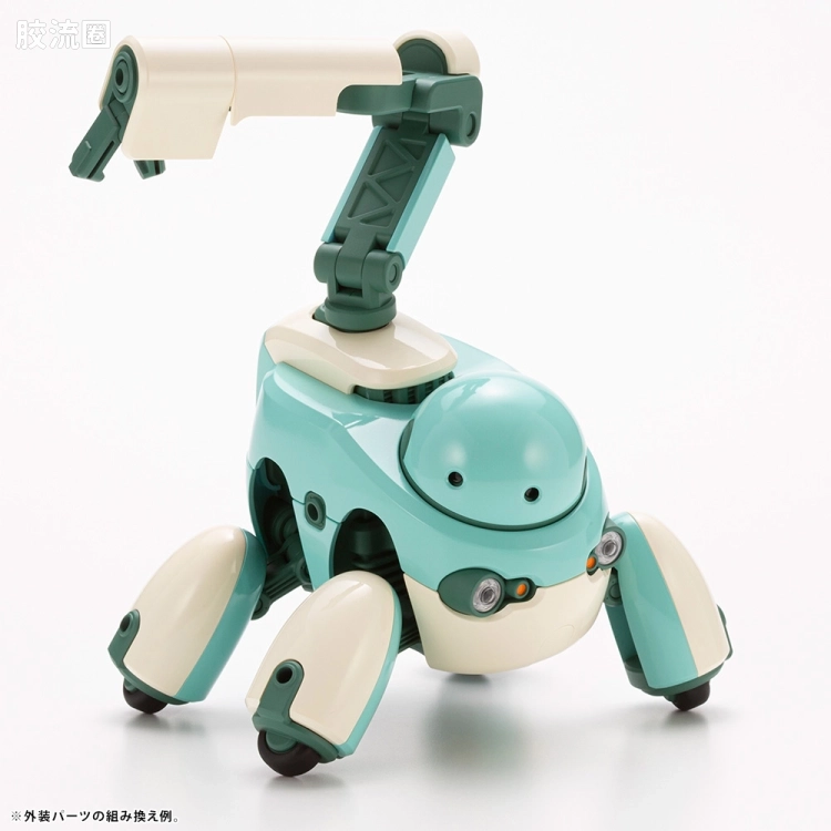 寿屋综合拼装模型系列 MARUTTOYS TAMOTU[浅绿色Ver.] - 图片