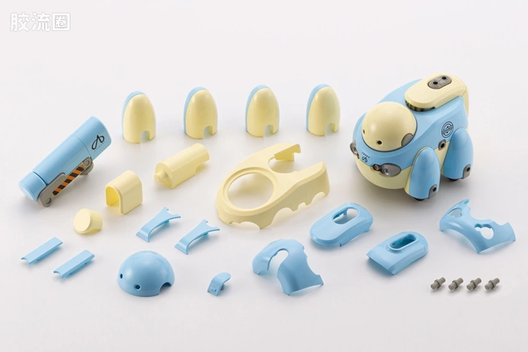 寿屋综合拼装模型系列 MARUTTOYS TAMOTU[浅蓝色Ver.] - 图片
