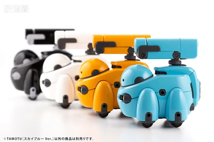 寿屋综合拼装模型系列 MARUTTOYS TAMOTU[天蓝Ver.] - 图片