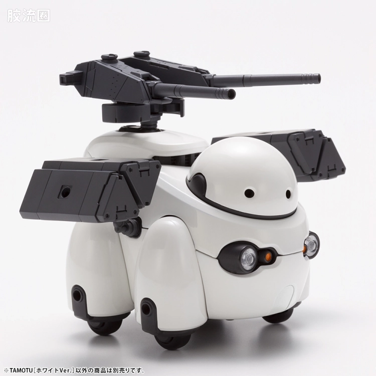 寿屋综合拼装模型系列 MARUTTOYS TAMOTU[白色Ver.] - 图片