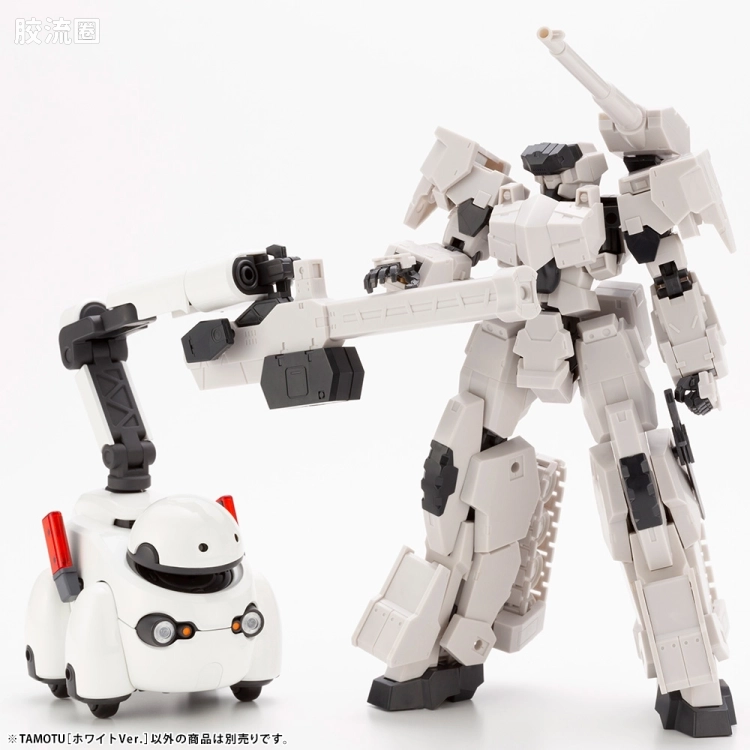 寿屋综合拼装模型系列 MARUTTOYS TAMOTU[白色Ver.] - 图片