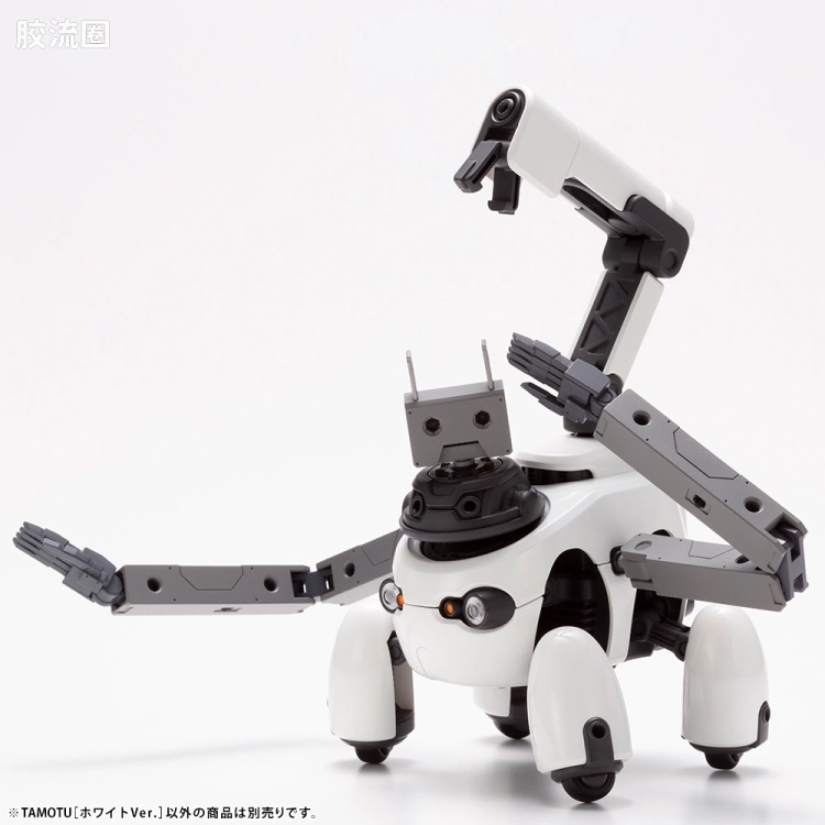 寿屋综合拼装模型系列 MARUTTOYS TAMOTU[白色Ver.] - 图片