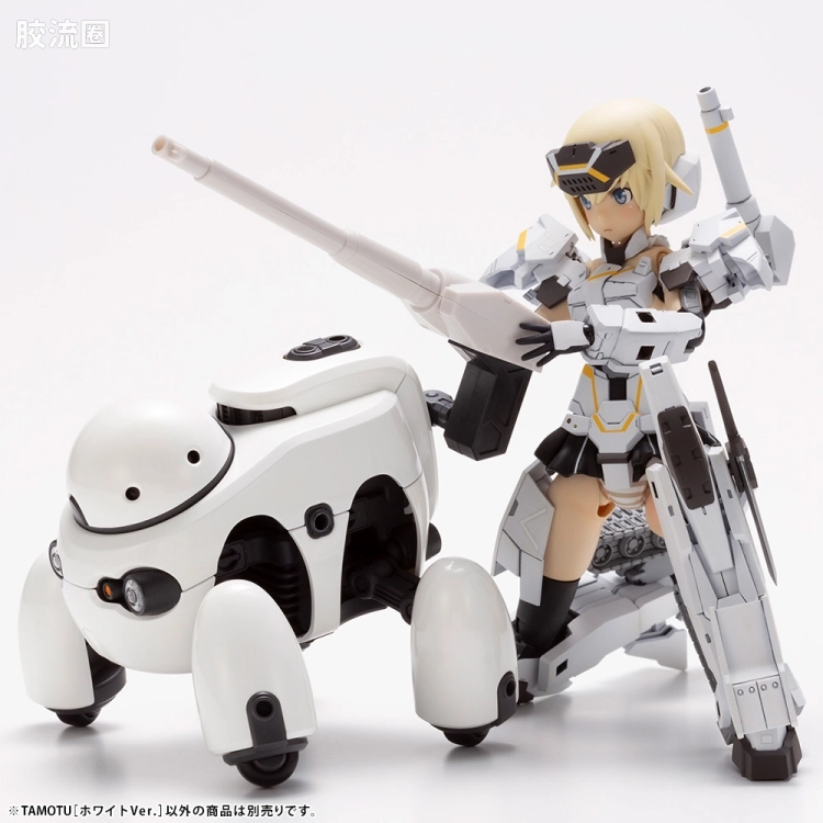寿屋综合拼装模型系列 MARUTTOYS TAMOTU[白色Ver.] - 图片