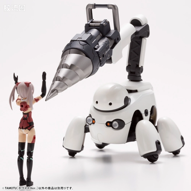 寿屋综合拼装模型系列 MARUTTOYS TAMOTU[白色Ver.] - 图片