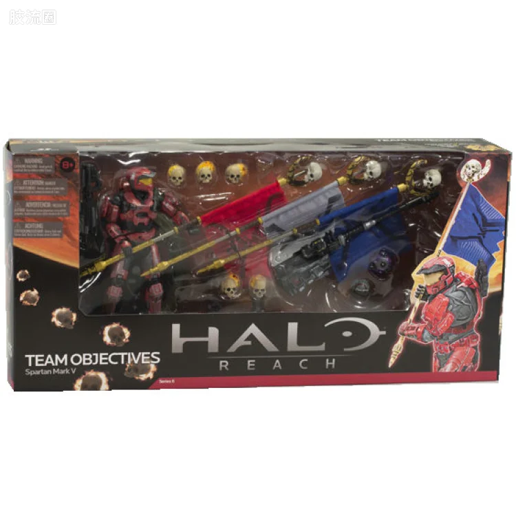 麦克法兰游戏与动画系列 HALO: REACH SERIES 6 - DELUXE BOX SETS TEAM OBJECTIVES