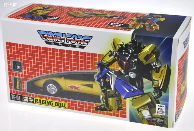TFCTOYS变形机甲玩具系列 合体系列 TF-01 拉斯达（蛮牛）