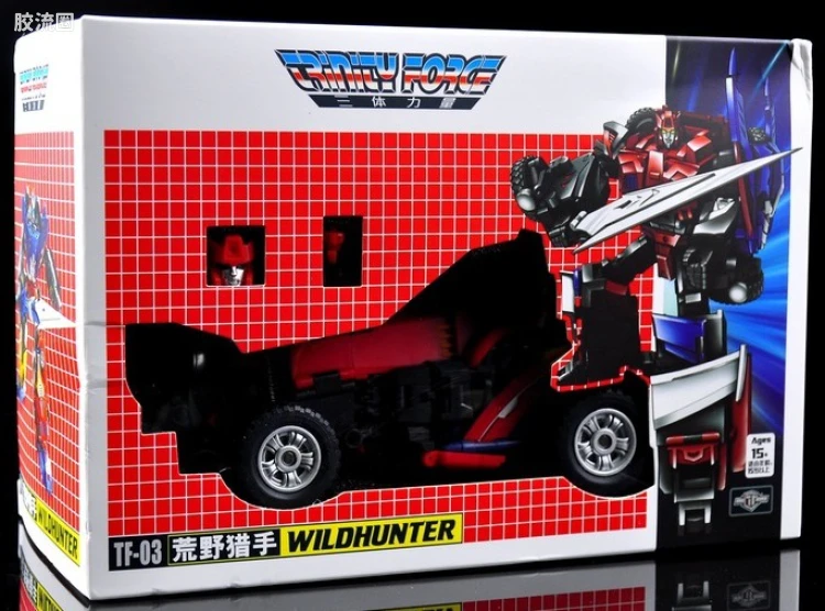 TFCTOYS变形机甲玩具系列 合体系列 TF-03 布力加（荒野猎手）