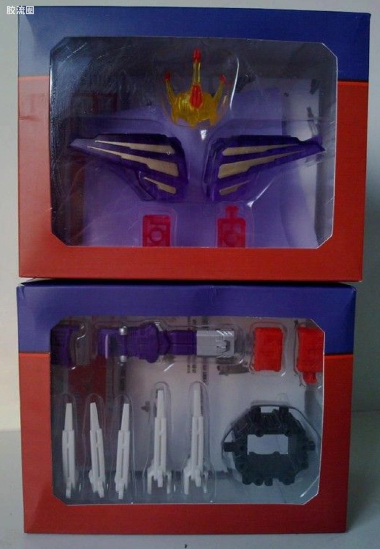 TFCTOYS变形机甲玩具系列 早期TFC配件包系列、EX系列、SGC系列 TFC-006 星之魅影透明红配件包